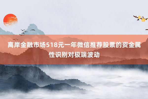 离岸金融市场518元一年微信推荐股票的资金属性识别对极端波动
